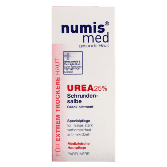 NUMIS MED ziede pēdām bojātai, sasprēgājušai ādai 25% UREA, 50 ml
