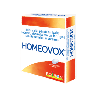 HOMEOVOX apvalkotās tabletes, N60
