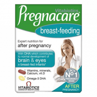 PREGNACARE BREAST-FEEDING, 56 tabletes un 28 kapsulas