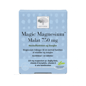 NEW NORDIC Magic Magnesium Malat, 60 tabletes