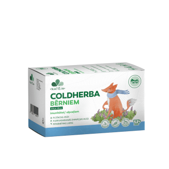 NATĒJA zāļu tēja bērniem COLDHERBA, 20 gab.