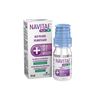 NAVITAE PLUS PF acu pilieni, 10 ml