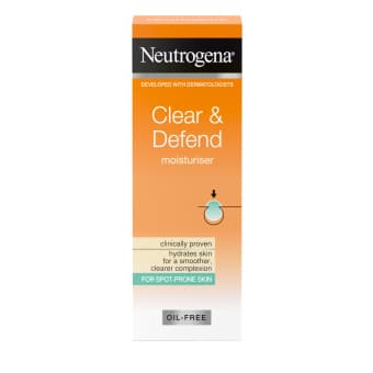NEUTROGENA mitrinātājs CLEAR&DEFEND, 50 ml