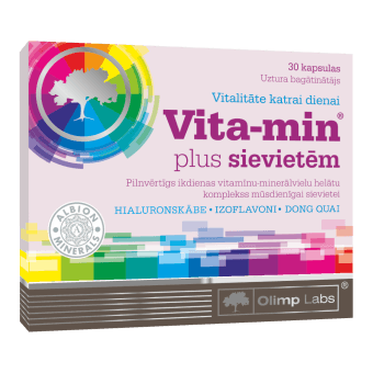 OLIMP LABS VITA-MIN PLUS sievietēm, kapsulas, 30 gab.
