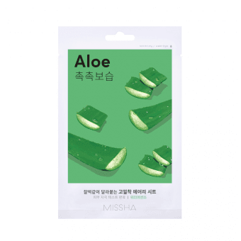 MISSHA lokšņu maska–alveja AIRY FIT, 19 g