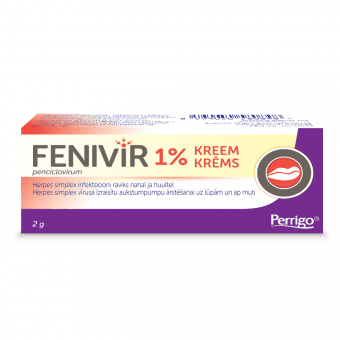 FENIVIR 1% krēms, 2 g