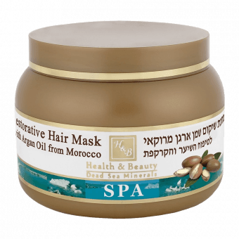 H&B matu maska ar marokas argana eļļu, 250 ml