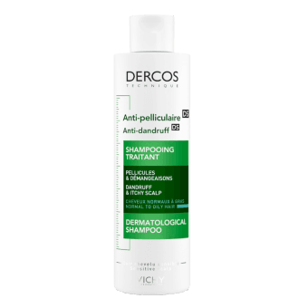 VICHY pretblaugznu šampūns normāliem un taukainiem matiem DERCOS, 200 ml