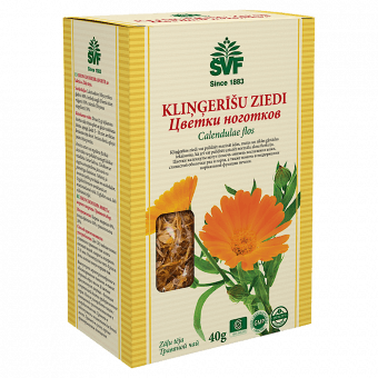 ŠVF tēja KLIŅĢERĪŠU ZIEDI, 40 g