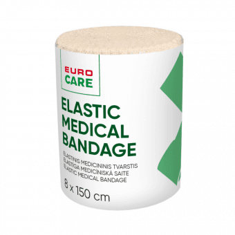 EURO CARE elastīgā saite, 8x150 cm, 1 gab.