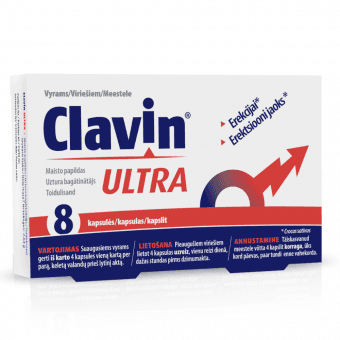 CLAVIN ULTRA, 8 kapsulas