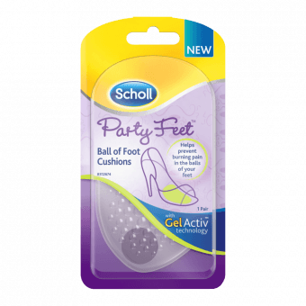SCHOLL GELACTIV стельки для открытой обуви BALL OF FOOT, 1 пара