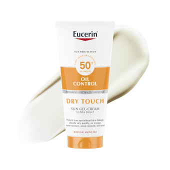 Eucerin ķermeņa gelkrēms SPF 50+ Sun Oil Control, 200 ml