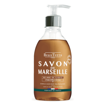 BEAUTERRA Šī sviesta Marseļas šķidrās ziepes, 300 ml