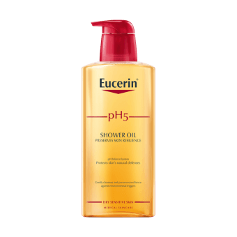 EUCERIN dušas eļļa jutīgai, sausai ādai, pH5, 400 ml