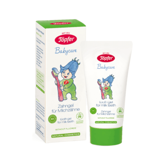 TOPFER zobu pasta piena zobiem, ekoloģiska, 50 ml