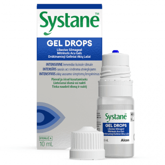 SYSTANE acu pilieni GEL DROPS, 10 ml