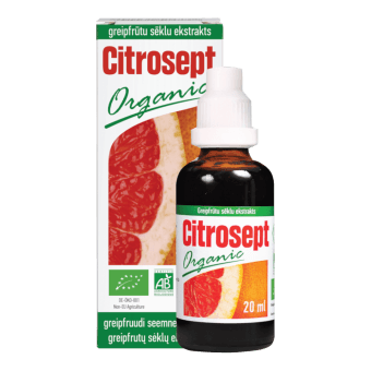 CITROSEPT ORGANIC šķidrums, 20 ml
