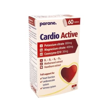 PARANE CARDIO ACTIVE, 60 tabletes
