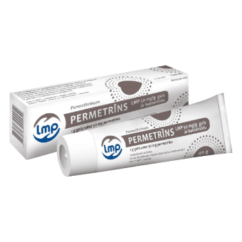 PERMETRĪNS LMP 50 mg/g gels ar baktericīdu, 40 g