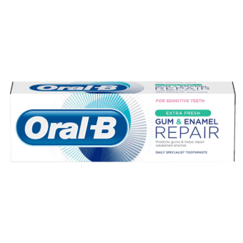 ORAL-B zobu pasta GUM & ENAMEL, EXTRA FRESH, 75 ml