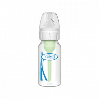 DR.BROWNS pretkoliku pudelīte ar šauru kakliņu, 120 ml