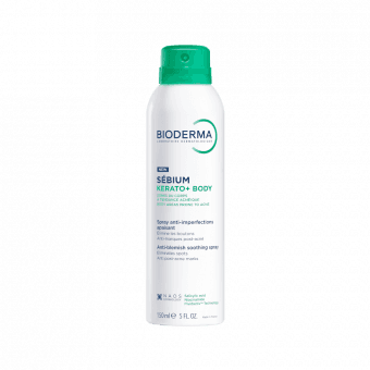 BIODERMA ķermeņa sprejs SEBIUM KERATO+ BODY, 150 ml