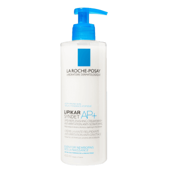 LA ROCHE-POSAY mazgāšanas krēms-gels sausai, atopiskai ādai LIPIKAR SYNDET, 400 ml