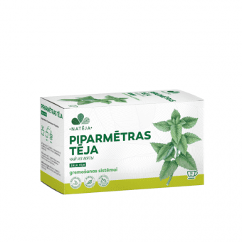 NATĒJA piparmētras tēja, 24 paciņas