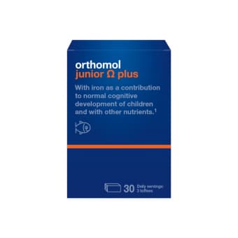 ORTHOMOL JUNIOR OMEGA PLUS, 90 gab.