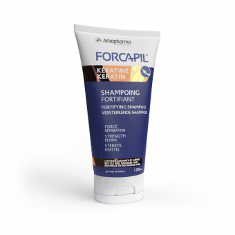 FORCAPIL šampūns ar keratīnu KERATIN+ FORTIFIANT, 200 ml