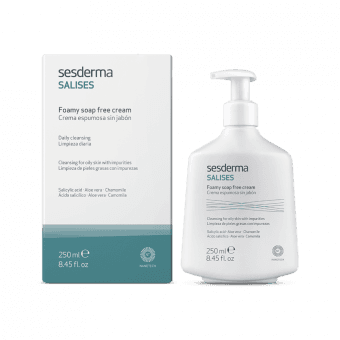 SESDERMA putojošs krēms bez ziepēm SALISES, 250 ml