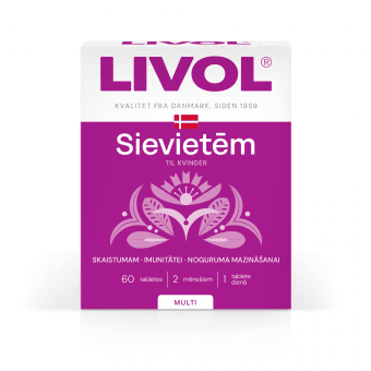 LIVOL MULTI SIEVIETĒM tabletes, 60 gab.