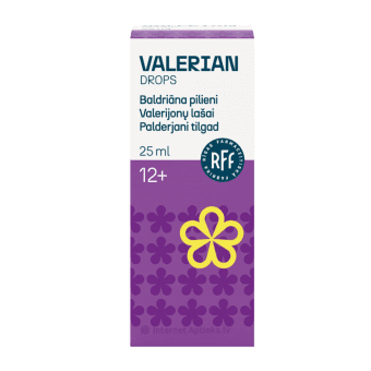 BALDRIĀNA pilieni, 25 ml