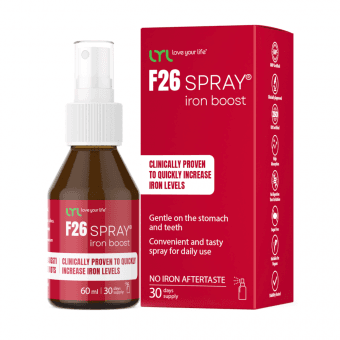 LYL F26 SPRAY®️ iron boost, sprejs, 60 ml