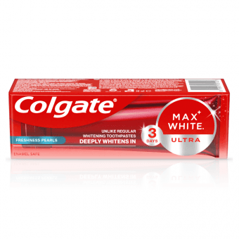 COLGATE zobu pasta MAX WHITE ULTRA FRESHNESS PEARLS, 50 ml