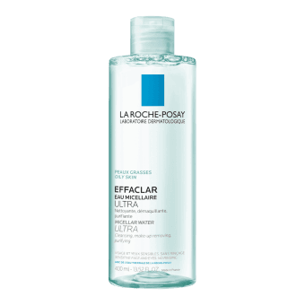 LA ROCHE-POSAY micelārais ūdens taukainai, problemātiskai ādai ar tendenci uz akni EFFACLAR ULTRA, 400 ml