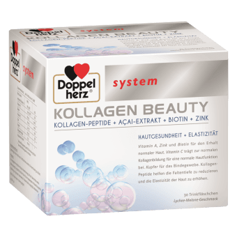 DOPPELHERZ SYSTEM KOLLAGEN BEAUTY apmulas, 30 gab.
