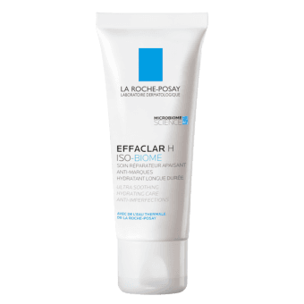 LA ROCHE-POSAY mitrinošs krēms ādai ar tendenci uz akni EFFACLAR H ISO-BIOME, 40 ml
