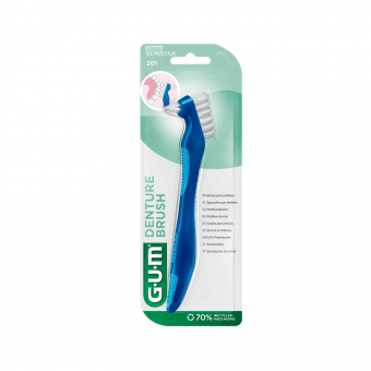 GUM protēžu birstīte DENTUR BRUSH, 1 gab.