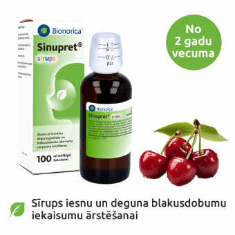 SINUPRET sīrups, 100ml