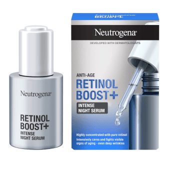 NEUTROGENA intensīvs nakts serums RETINOL BOOST+, 30 ml
