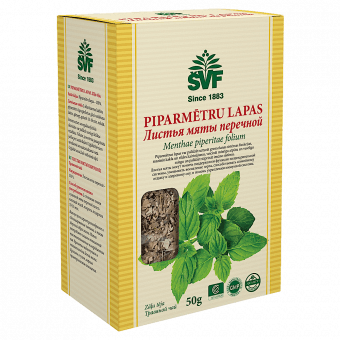 ŠVF tēja PIPARMĒTRU LAPAS, 50 g