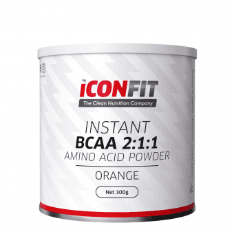 ICONFIT BCAA 2:1:1 аминокислоты – апельсин, 300 г