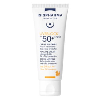 ISISPHARMA krēms UVEBLOCK SPF 50+ MINERAL, 40 ml