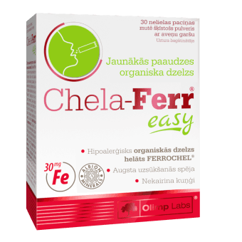 OLIMP LABS CHELA-FERR EASY pulveris, 30 paciņas