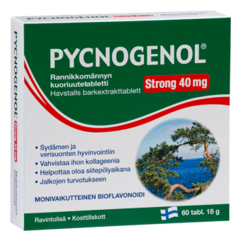 HKK PYCNOGENOL STRONG tabletes, 60 gab.