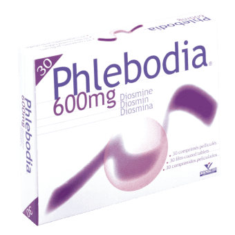 PHLEBODIA 600 mg apvalkotās tabletes, N30