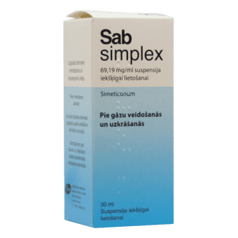 SAB SIMPLEX suspensija, 30 ml
