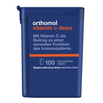 ORTHOMOL VITAMIN C DEPO, 100 apvalkotas tabletes